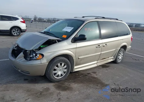 2007 Chrysler Town & Country Touring z USA, uszkodzony, nr VIN 2A4GP54L27R315937